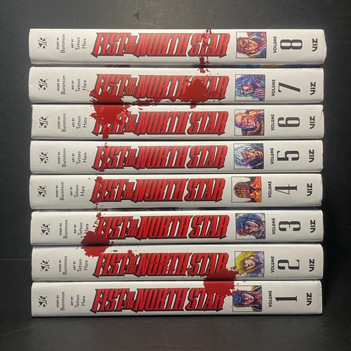Fist of the North Star Manga Volumes 1-8 Hardcover Brand New English | eBay