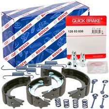 BOSCH Bremsbacken + Federsatz Nachsteller für ELANTRA SANTA FE TUCSON SPORTAGE
