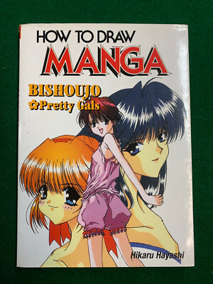 How To Draw Manga Bishoujo Pretty Gals Book Anime Hikaru Hayashi
