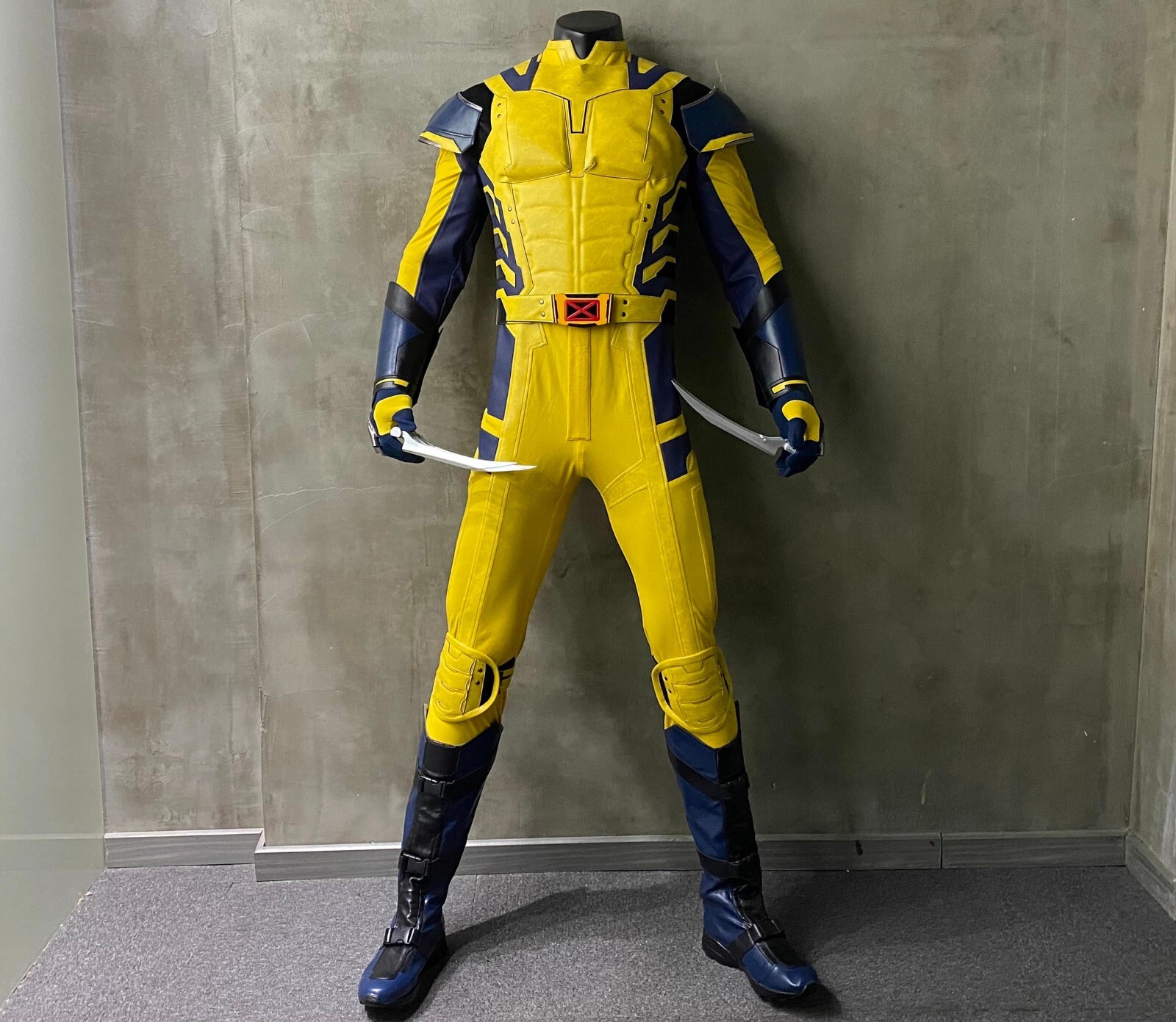 Disfraz de Deadpool & Wolverine Logan Cosplay Traje Conjunto