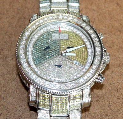 Joe Rodeo Super Junior SS 17.25 TCW Diamond Illusion Dial Watch