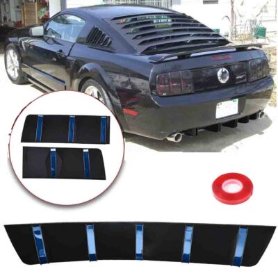 For Ford Mustang GT ABS Car Rear Diffuser Splitter Bumper Spoiler 5 ...