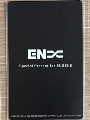 Enhypen SUNGHOON 2022 Questionnaire Limited to 1000 people FC only