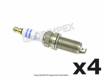 Mercedes AMG (2003+) Spark Plug BOSCH (FR-6-MPP-332) NEW (4) + 1 YEAR WARRANTY
