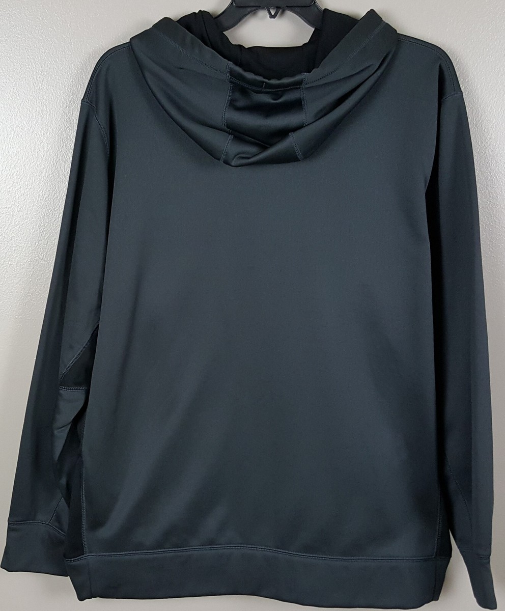 NIKE KO 2.0 THERMA-FIT HOODIE SWEATSHIRT GREY BLACK NWOT NIKE KO 2.0 THERMA-FIT HOODIE SWEATSHIRT GREY BLACK NWOT