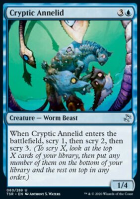 MTG Magic the Gathering Cryptic Annelid (60/429) Time Spiral Remastered LP