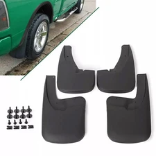 Front & Rear Mud Flaps Guards Splash 4PCS For 2009-2018 Dodge Ram 1500 2500 3500