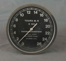 Rare compte tours électromagnétique 2600 t/mn made in France 