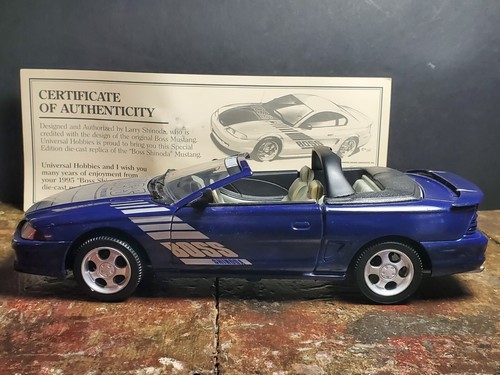 Eagle's Race 1994 Ford Mustang Shinoda Boss Cobra Convertible 1:18 Diecast Car - Picture 2 of 17