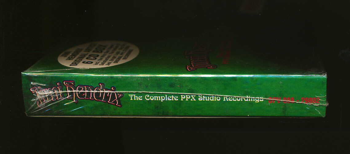 【レア盤・6CD】Complete Of PPX Recordings Jimi Hendrix - The Complete Of PPX Recordings JAPAN 6CD Box