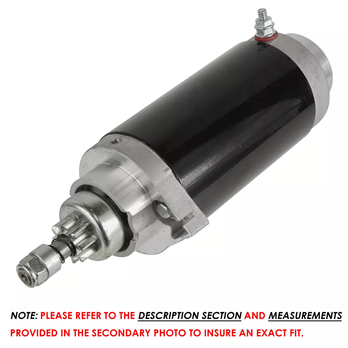 Starter for Mercury 50-66015-1 50-66015-3 50-66015T Sm48865 