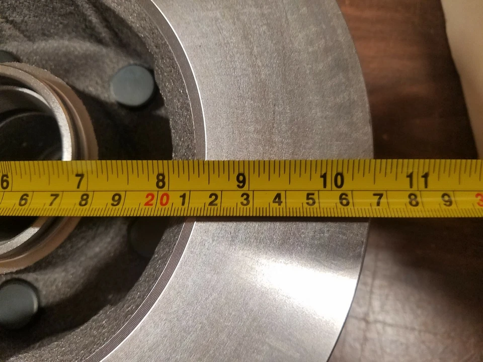 Volvo P1800s 1963-1969 122S y 123GT 63-68 - Rotores de freno de disco delanteros (2) Foto 2 de 4