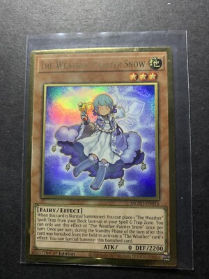 Yugioh - The Weather Painter Snow (Gold Rare) (1st Edition) - MGED-EN016 (P) | eBay Yugioh - The Weather Painter Snow (Gold Rare) (1st Edition) - MGED-EN016 (P) | eBay