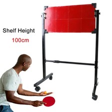 Table Tennis Rebound Board with 100cm Stand Training Pingpong Return Rebounder