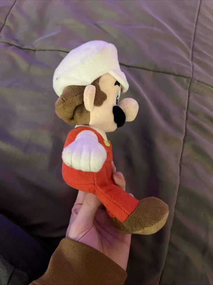 Super Mario Fire Mario 8 дюймов плюшевые мягкие джакки Pacific официальный мир Nintendo - Изображение 4 из 4