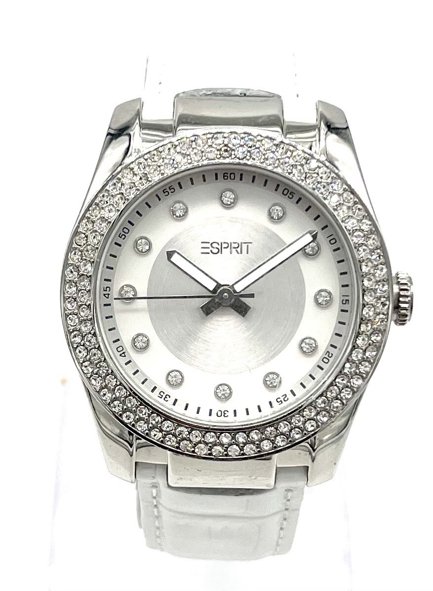 Damenuhr Weiss Damenuhr Silber Esprit Esprit Armbanduhr Damen