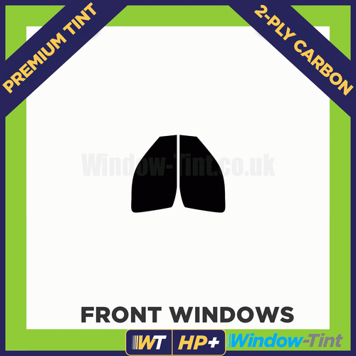 For Citroen Berlingo Van 1998-2007 Carbon Pre Cut Window Tint Front Premium HP+ - Picture 2 of 10