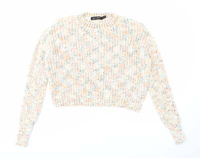 QED London Damen Pullover Rundhals Polyestermischung Größe S