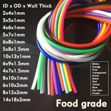 1M x Silicone Vacuum Hose Pipe Sport Water Air Dump Valve Turbo Boost line Tub