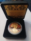 2018 Colorized American Silver Eagle 1 oz Silver / Aries with COA & Box!