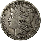 1894-S VF+ Morgan Silver Dollar $1 Very Fine San Francisco