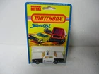 Matchbox Lesney Superfast SF10 Gran Fury Police Car- AMBER windows, carded