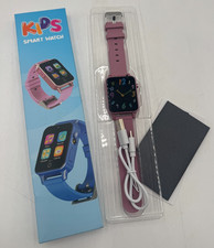 Kids Watches Age 5-12, HD Camera Touchscreen Smart Watch, Pink