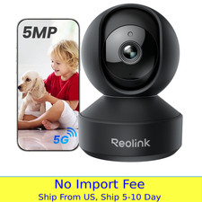 REOLINK E1 Pro Black 3K PT Wi-Fi Indoor Camera for Baby  Pet Monitoring, Auto