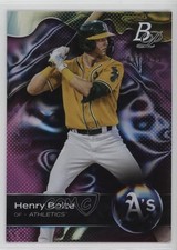 2023 Bowman Platinum Top Prospects Pink Ice 37/199 Henry Bolte #TOP-30 0q3