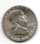 1963 Franklin Silver Half Dollar
