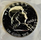 1963-P Proof Franklin Half Dollar, 90% Silver