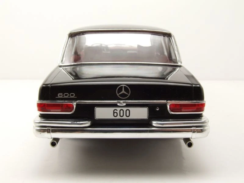 MODELCAR - Voiture de 1969 couleur noire – MERCEDES 600 W100 - 1/18 - MOD18187 - Photo 4/4