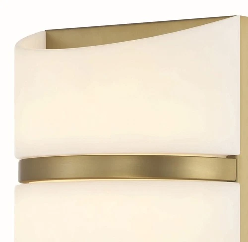 Minka Lavery 822-L Velaux 11" Tall LED Wall Sconce - Brass - Picture 10 of 11