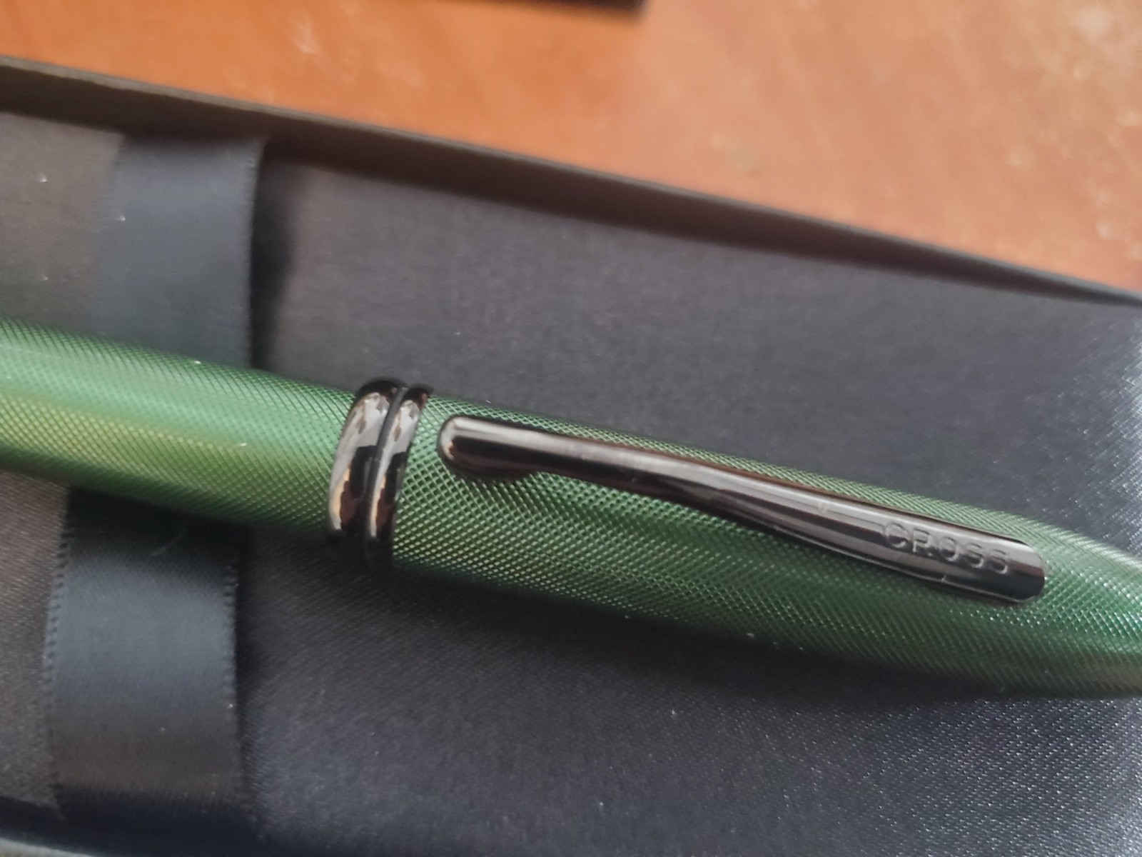 Cross Townsend Matte Green PVD Ballpoint Pen