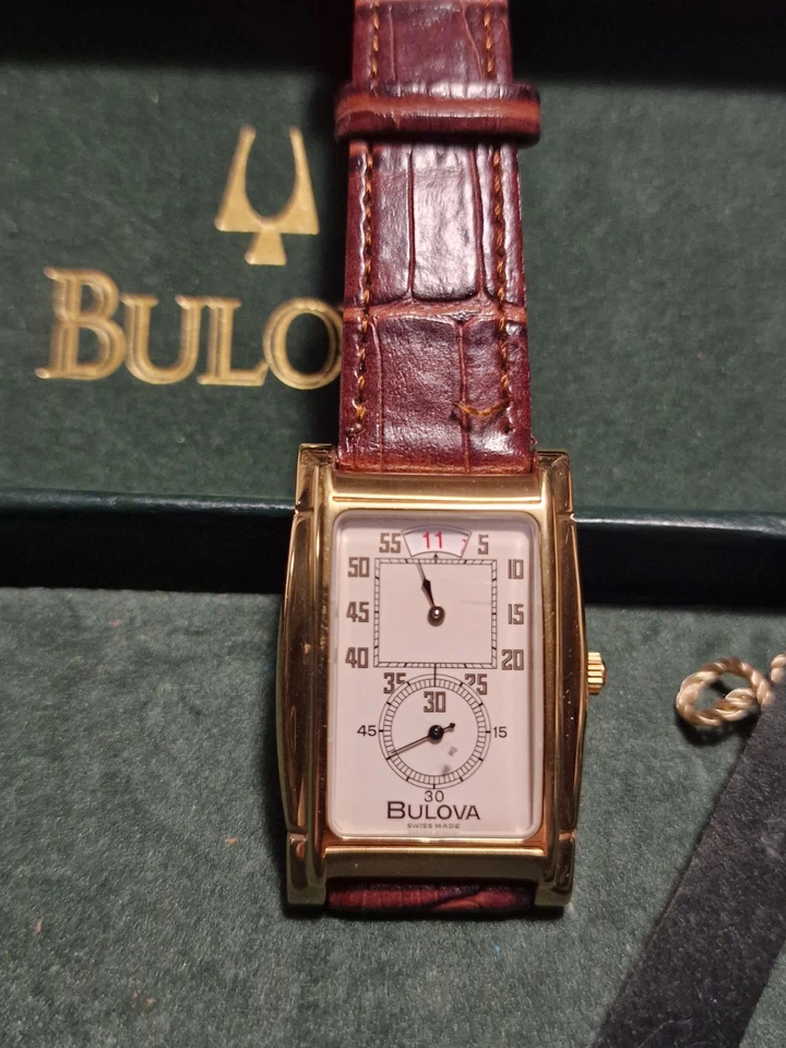 Raro orologio Bulova regulator saltarello a carica manuale swiss made watch  - Image 3 of 4