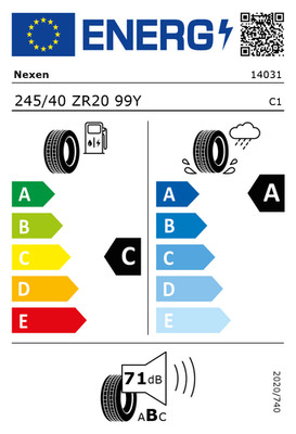 Étiquette pneumatique