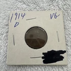 1914 – D Lincoln Head Sent Penny Good Condition Very Rare Key Date Coin C ￼