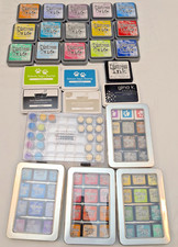Tim Holtz Lot 45 Mini Distress Ink, Storage, 15 Full Size Oxide, Daubers