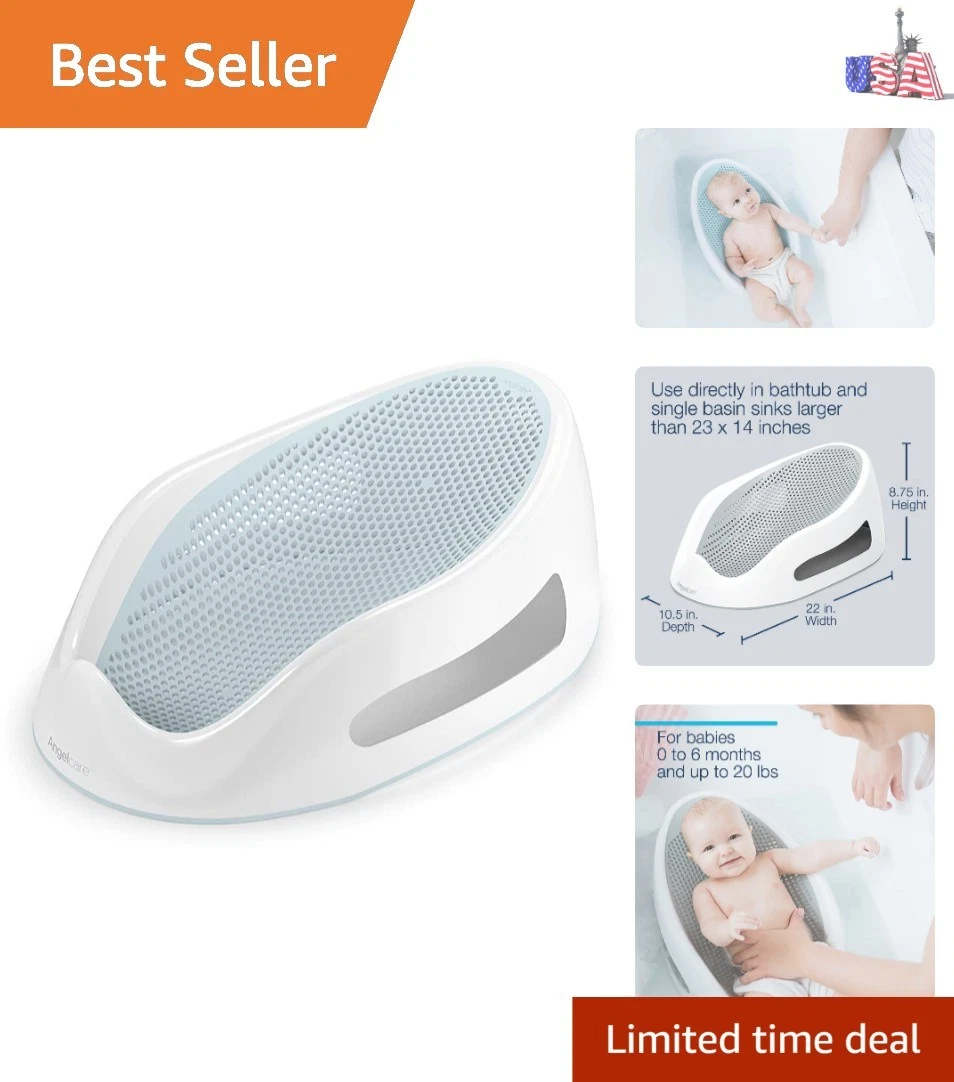 Baby Bath Support Aqua | Ideal for Babies Less Than 6 Old
Opens in a new window or tab