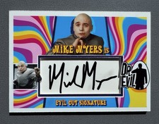 MIKE MYERS DR EVIL 1/1 CUT AUTO AUTOGRAPH AUSTIN POWERS PSA/DNA AUTHENTIC
