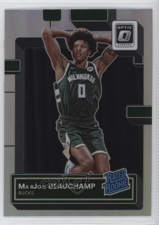 2022-23 Panini Donruss Optic Rated Rookie Holo Prizm MarJon Beauchamp #210 0kv2