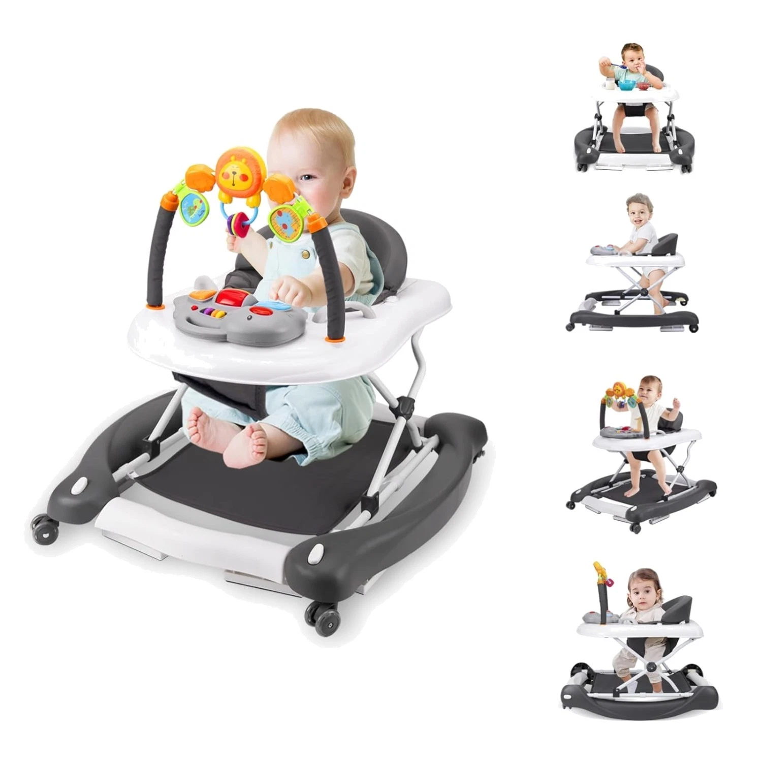 Multi-Functional Baby Walker with Feeding Tray
Opens in a new window or tab