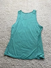 Lululemon Athletica Men’s Tank Top Fits Lime Medium See Measurements EUC
