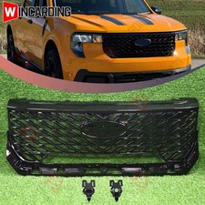 For 2025 2026 Ford Maverick Front Bumper Grille Grill Gloss Black Sz6b-8150-x For 2025 2026 Ford Maverick Front Bumper Grille Grill Gloss Black Sz6b-8150-x