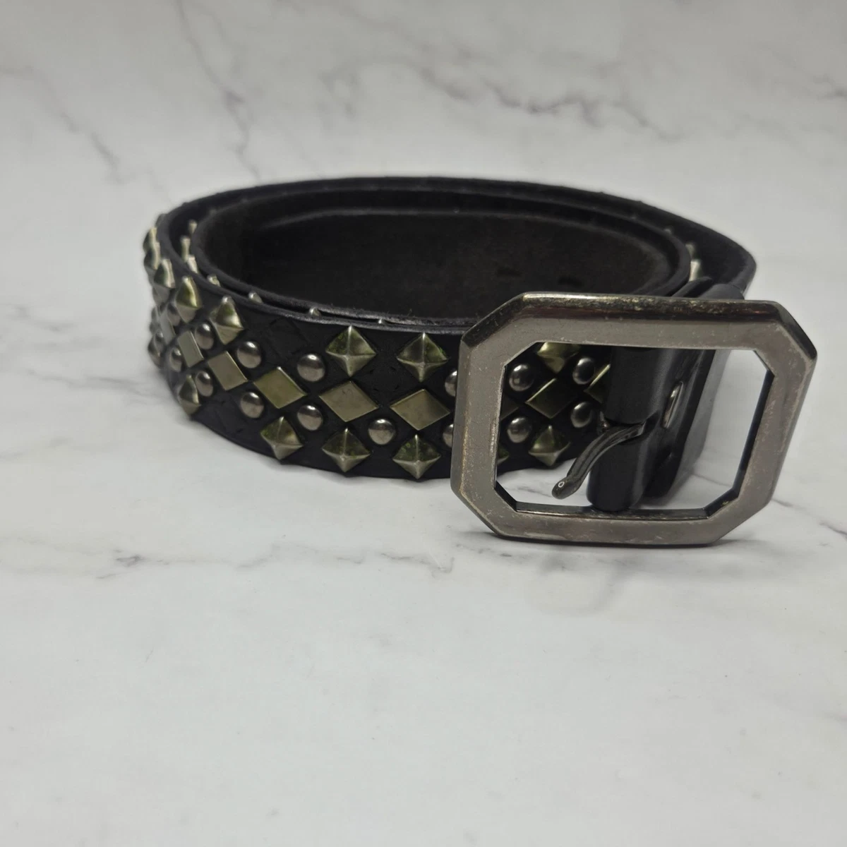 True Religion Black Belts for Men for sale | eBay