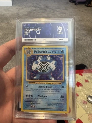 Pokémon Evolutions XY Poliwrath ACE 9 Mint