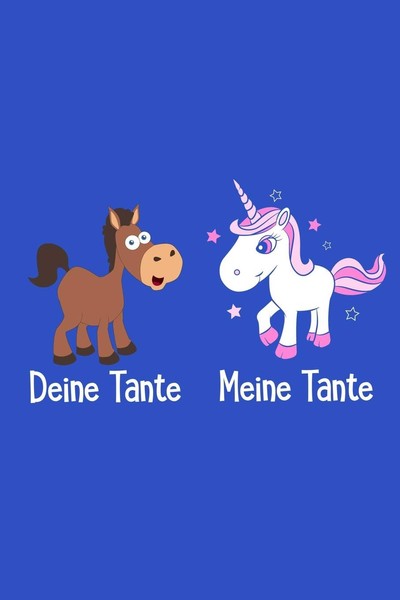 Notizbuch A5 Liniert Einhorn-Tanten, Schreibheft, Tagebuch, Geschenk-image