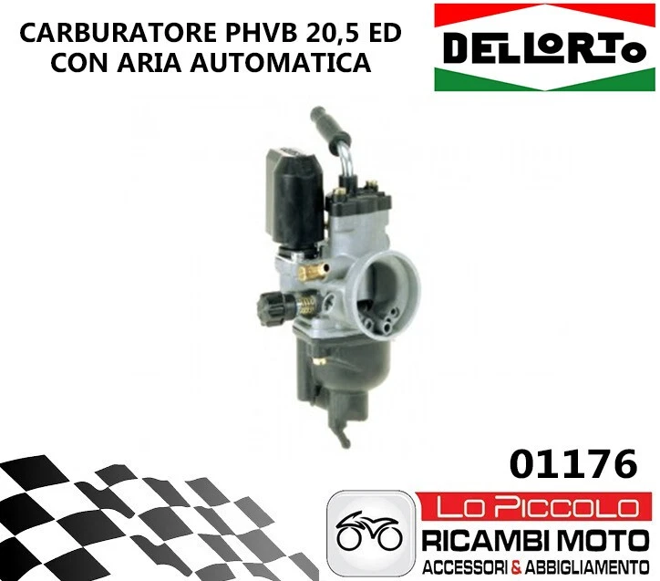01176 Carburateur Dellorto PHVB 20.5 Pour Gilera Runner Typhoon 125 180 2T - Photo 1/1
