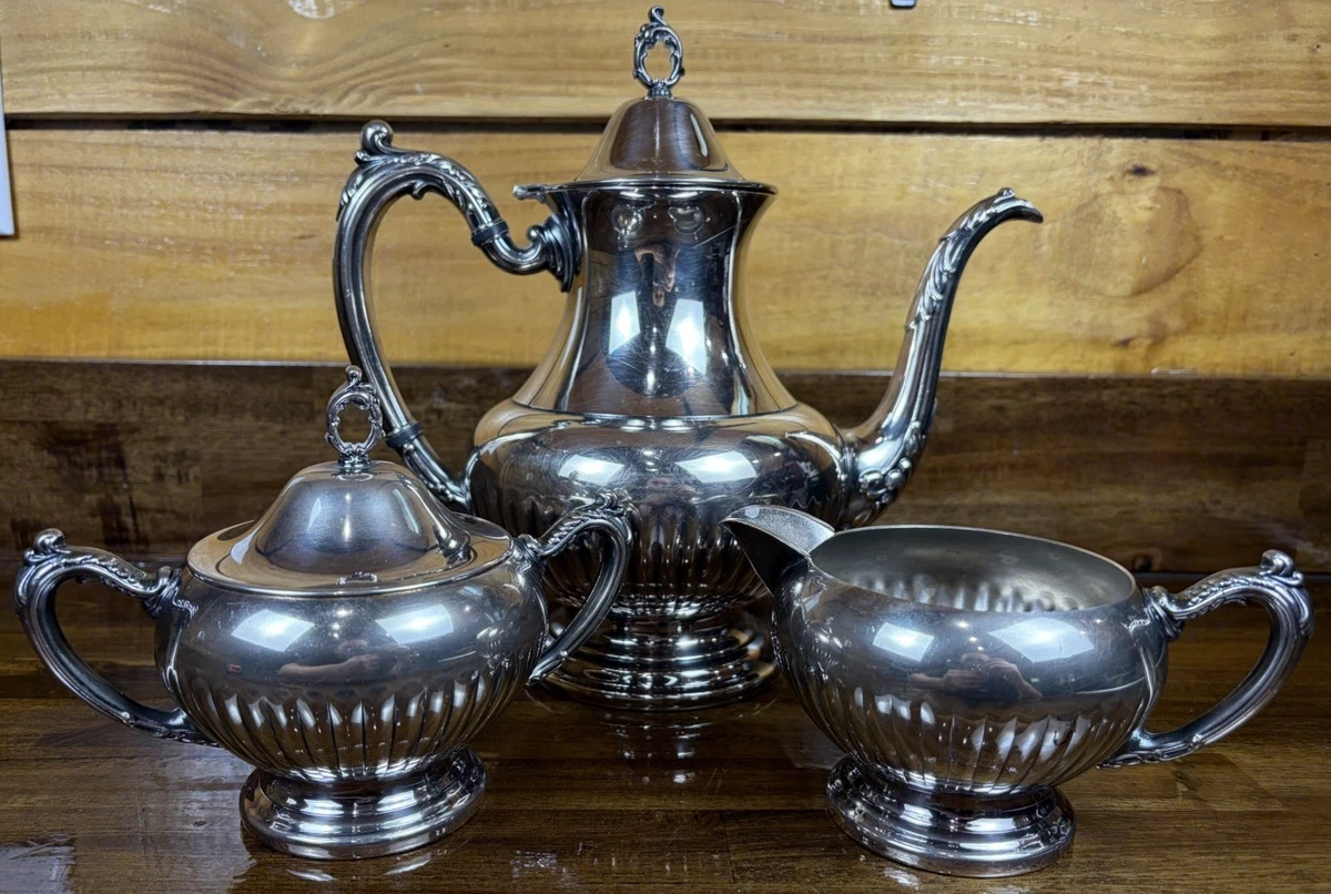 Oneida Teapot In Antique Us Silver-Plated Teapots, Coffee Pots