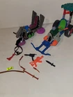 Lot Of Vintage Tmnt Turtles Psycho Cycle , Sewer Dragster